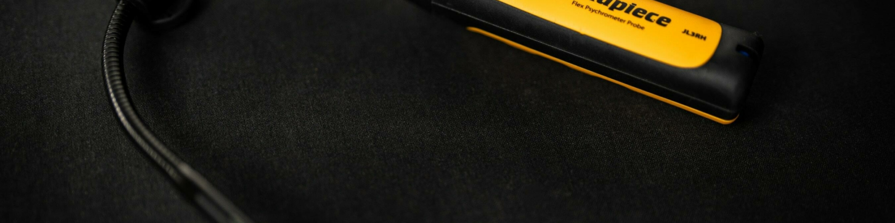 Rohrschellen, Thermometer und Psychrometer