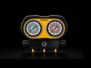 Analogue manifold 3 ports straight 90