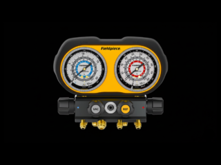 Analogue manifold 4 ports straight 90